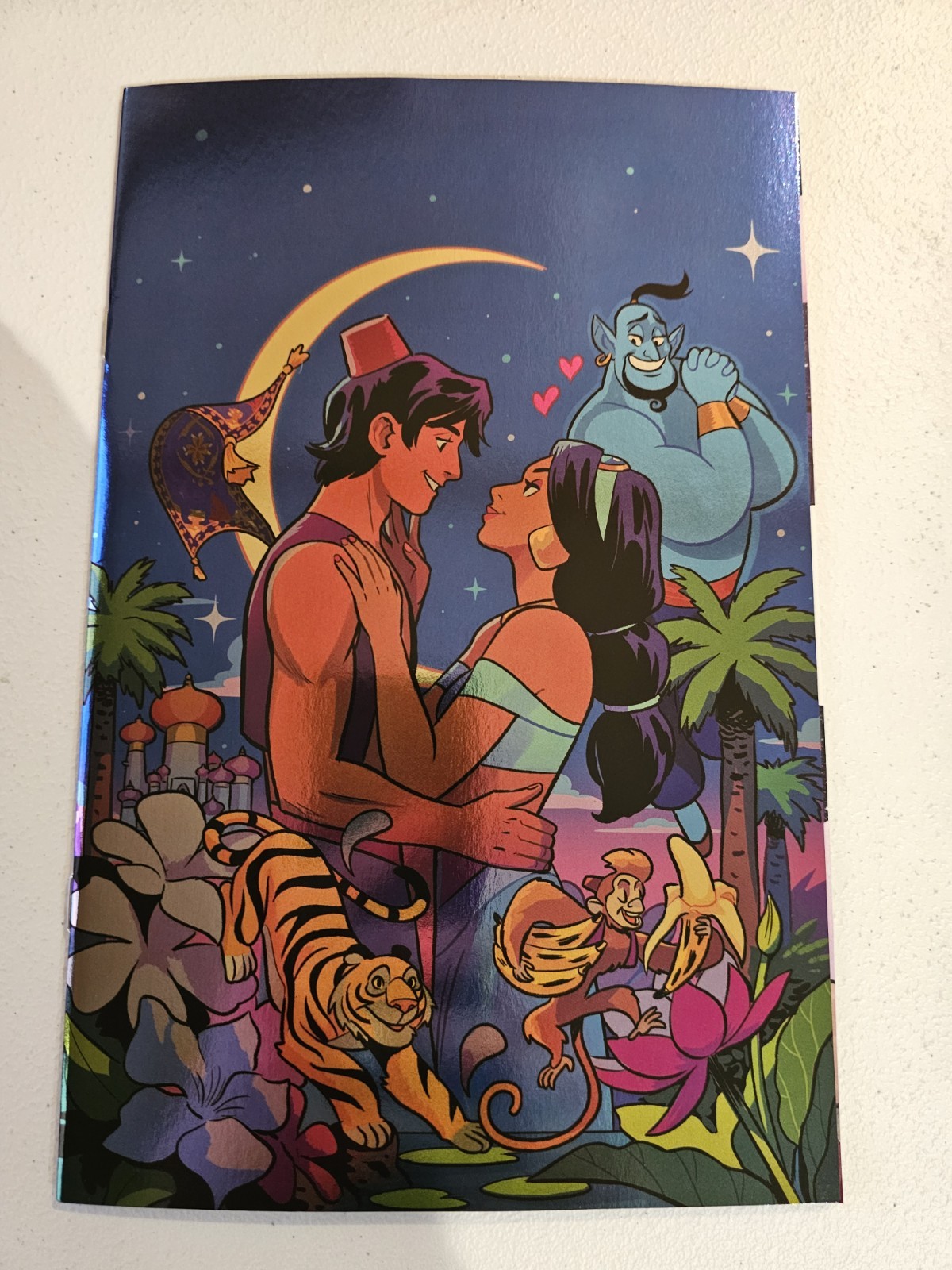 Aladdin #1 (2026) Bustos Blind Bag Exclusive Virgin Foil Variant, NM Dynamite 