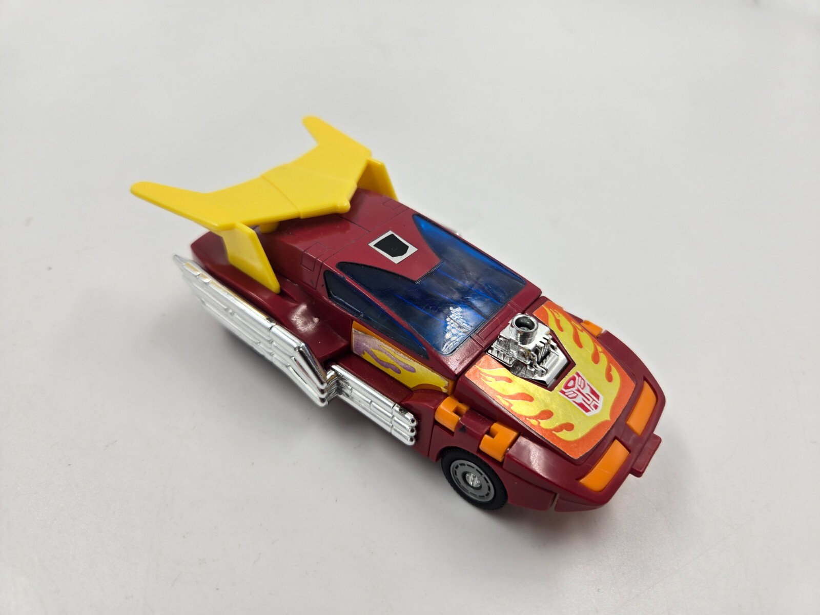Transformers G1 Rodimus Major Hot Rod Original - Incomplete