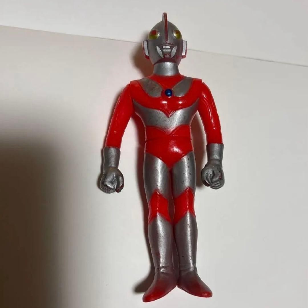 Popy Shinman Ultraman Sofubi Soft Vinyl Figure Vintage Japan