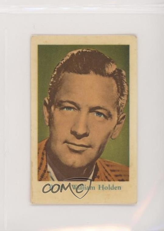 1959 Dutch Gum B Set testo blu William Holden #B75 a8x