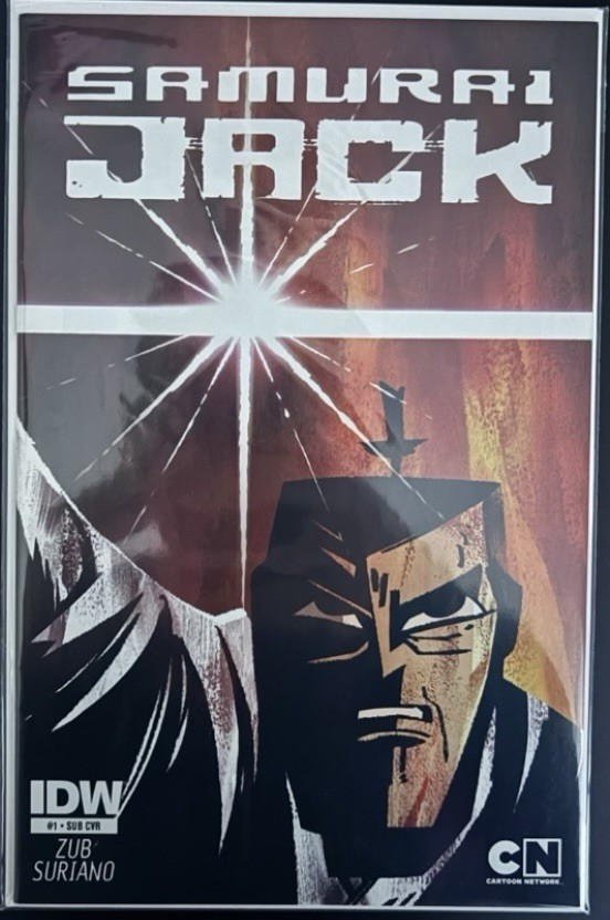 RARE Samurai Jack #1 Exclusive Subscription Variant Cover IDW Publishing F/VF