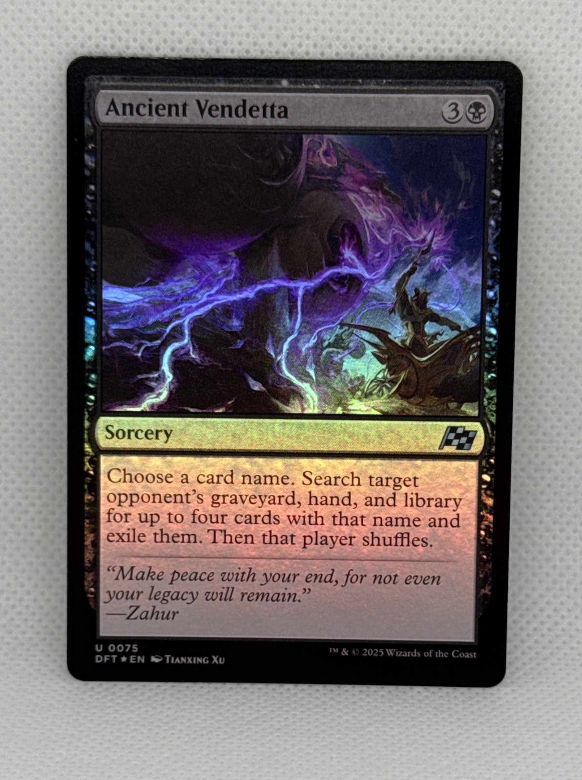 Antica Vendetta Aetherdrift Foil