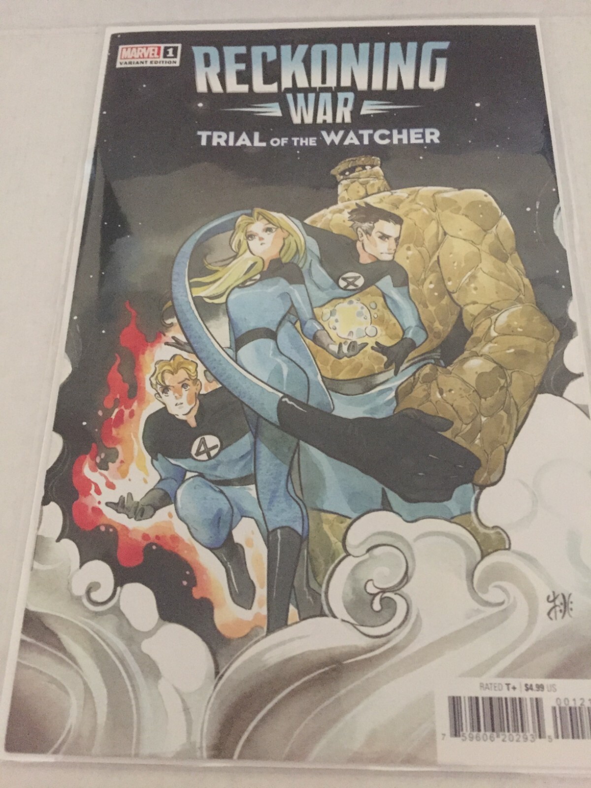 2022 Marvel Comics Reckoning War Trial of the Watch Fantastic Four Peach Momoko