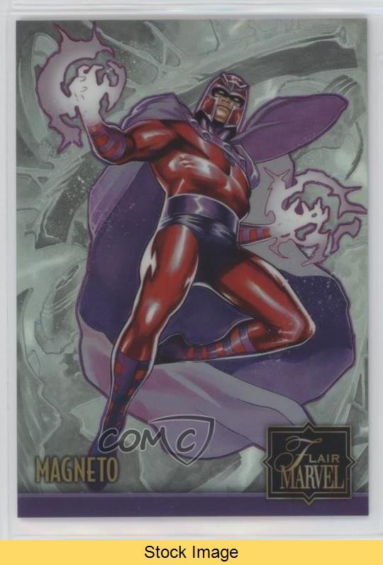 2023 Flair Marvel Iridescenza Magneto #IR16 LEGGI 02aj