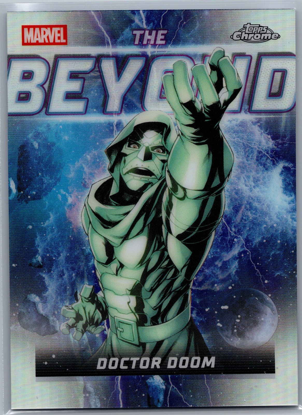 Doctor Doom 2026 Topps Chrome Marvel Comics The Beyond #TB-12