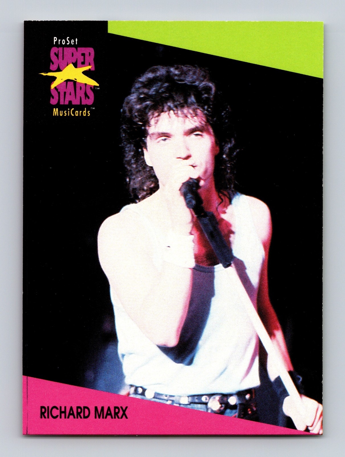 1991 Pro Set SuperStars MusiCards #72 Richard Marx