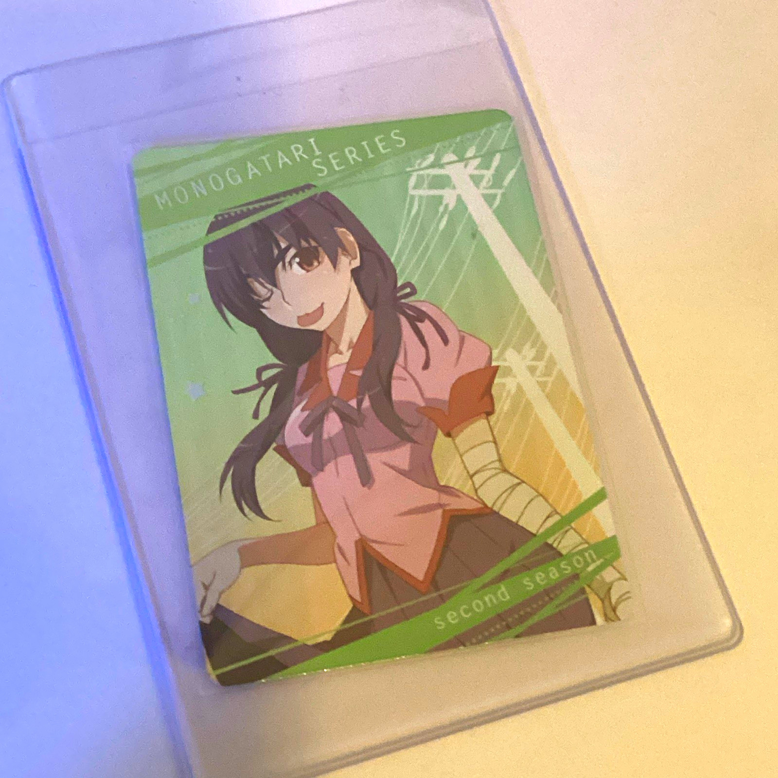Monogatari Series Second Season SPR Card-04 Suruga Kanbaru Anime Trading Card