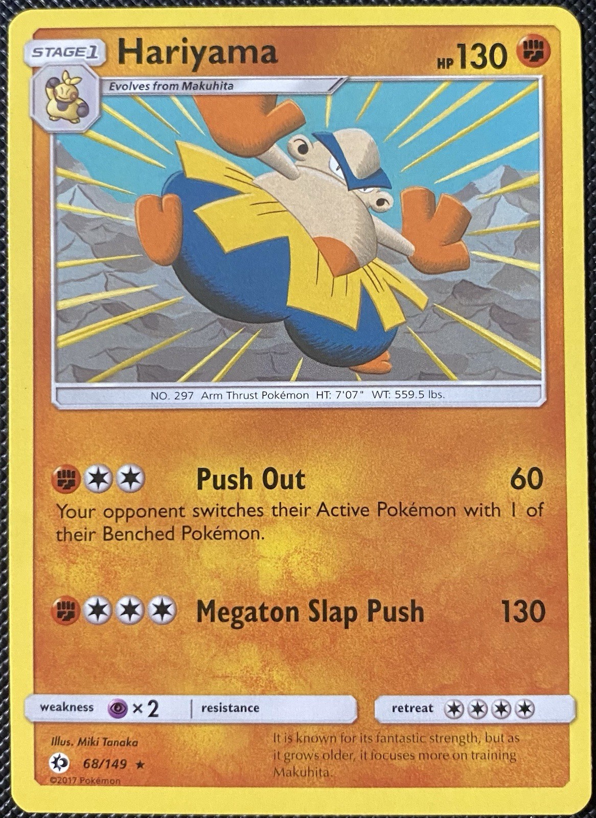 Hariyama 68/149 SM Set Base Regolare - Pokémon