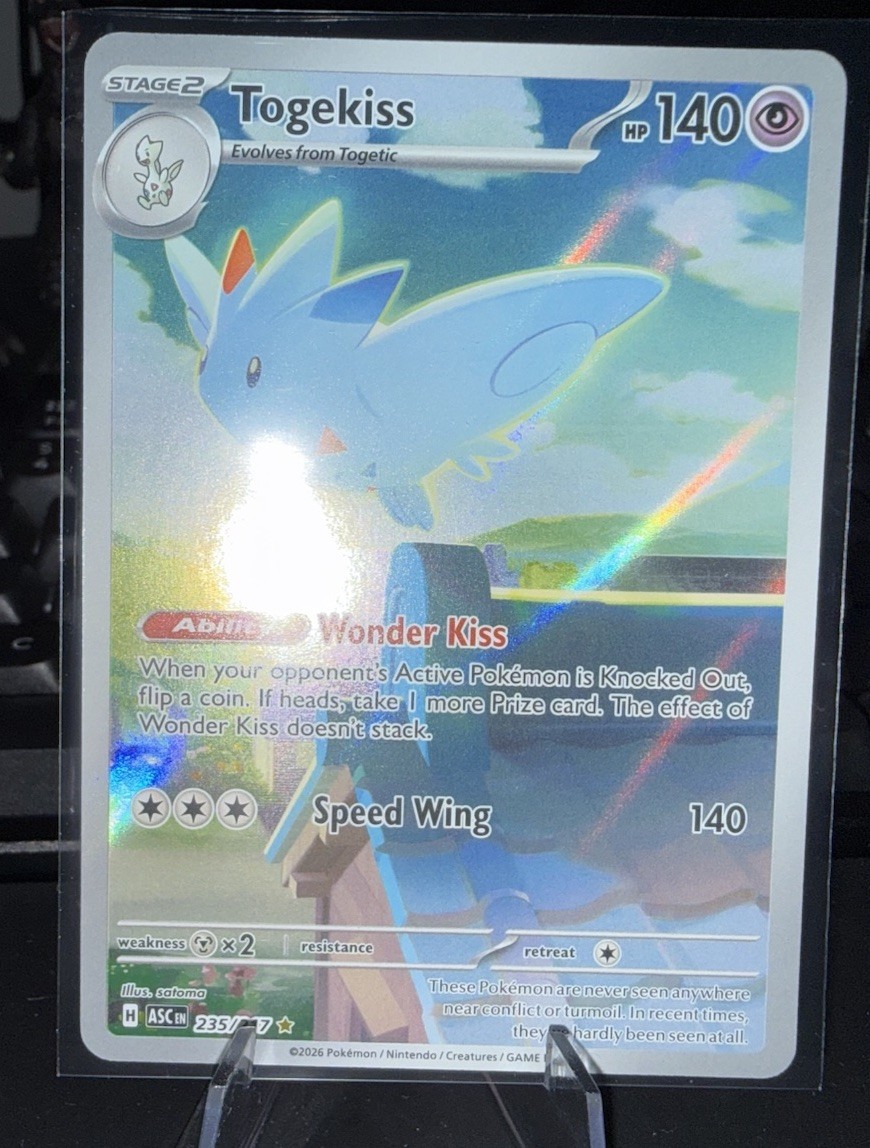 Togekiss Holo Illustration Rare ME: Ascended Heroes 235/217 NM