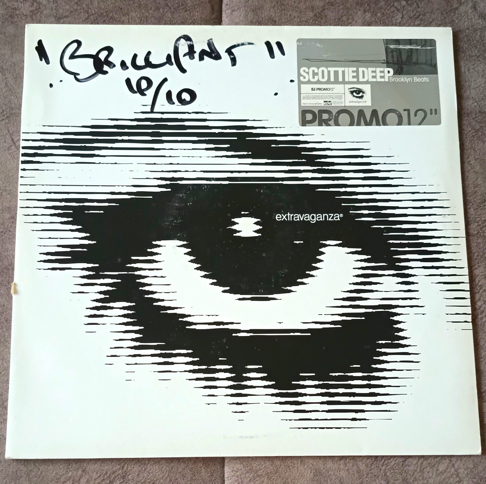 Scotti Deep Brooklyn Beats 12" Vinyl Single Extravaganza 1996 90960SEX1 House