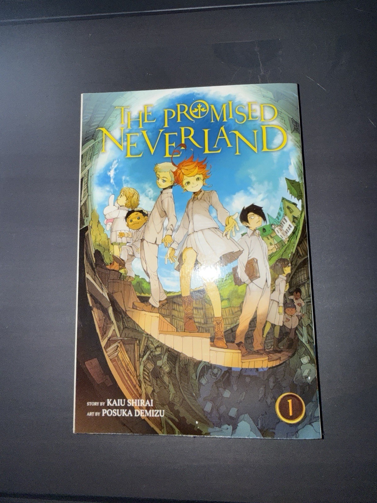 The Promised Neverland Vol. 1-8 manga inglese Shonen Jump Viz Media nuovo