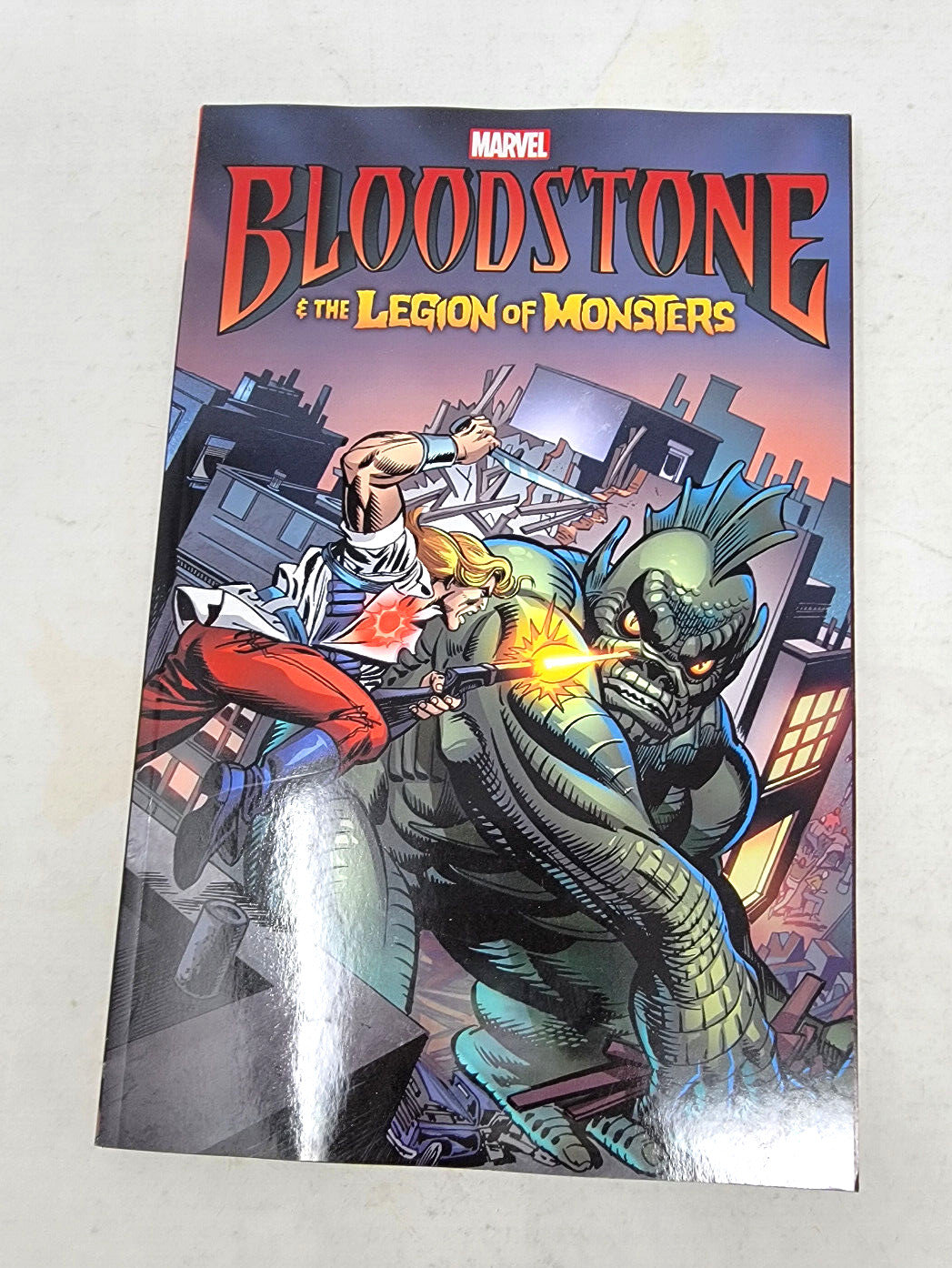 BLOODSTONE & THE LEGION OF MONSTERS ~~ MARVEL DELUXE TPB NUOVO