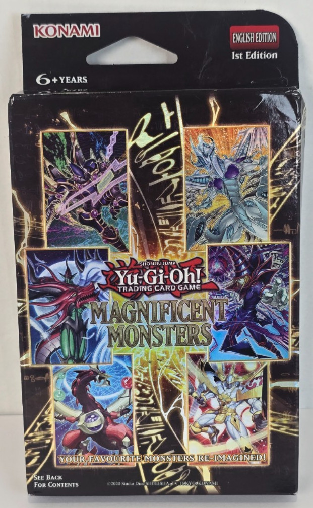 Yu-Gi-Oh! TCG Magnificent Monsters Box Set 18 Foil Cards English 1st Edition