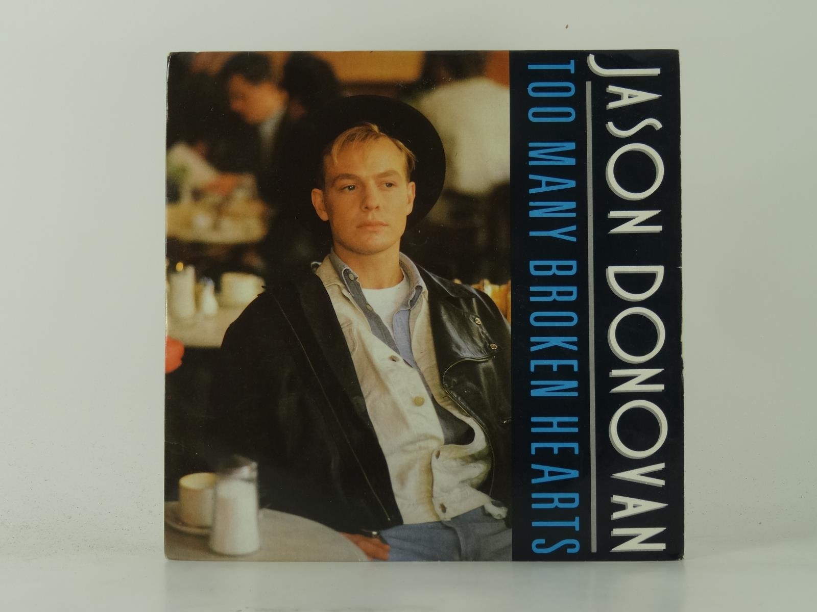 JASON DONOVAN TOO MANY BROKEN HEARTS (40) 2 Track 7" Single plus Picture Sleeve 
