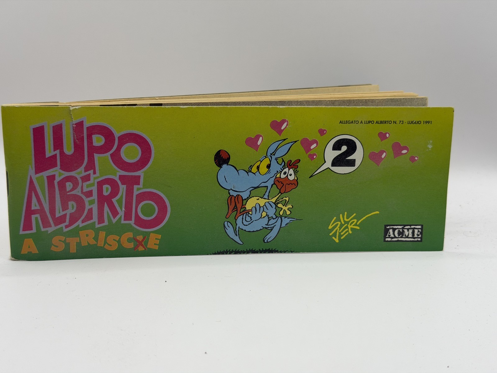 LUPO ALBERTO A STRISCE STRISCIE N 2 luglio 1991 
