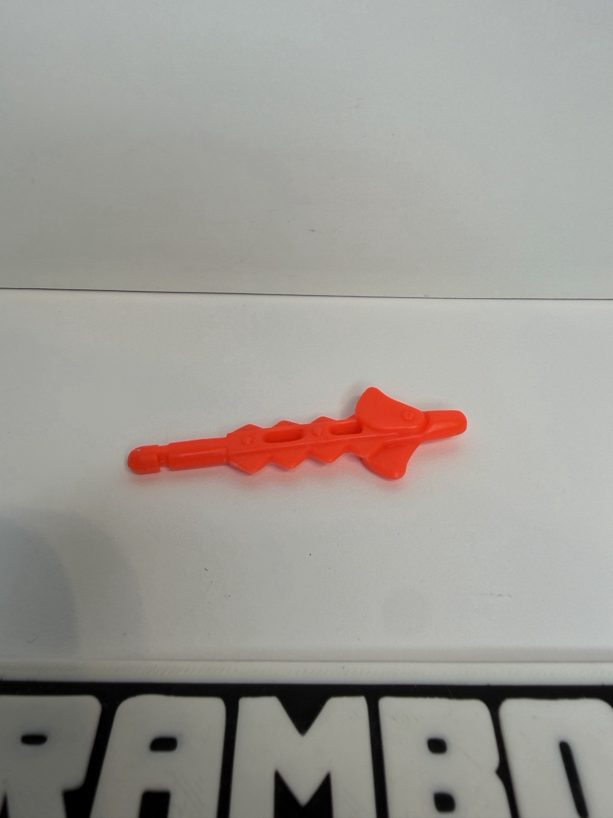 Vintage Street Sharks Serie 1 Dr. Piranoid Missile Arancione Accessorio SOLO PARTE
