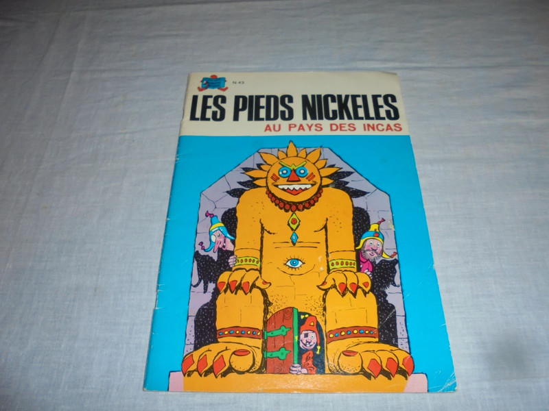 BD Les Pieds Nickelés 43 : Les Pieds Nickelés au pays des Incas Editions SPE 979