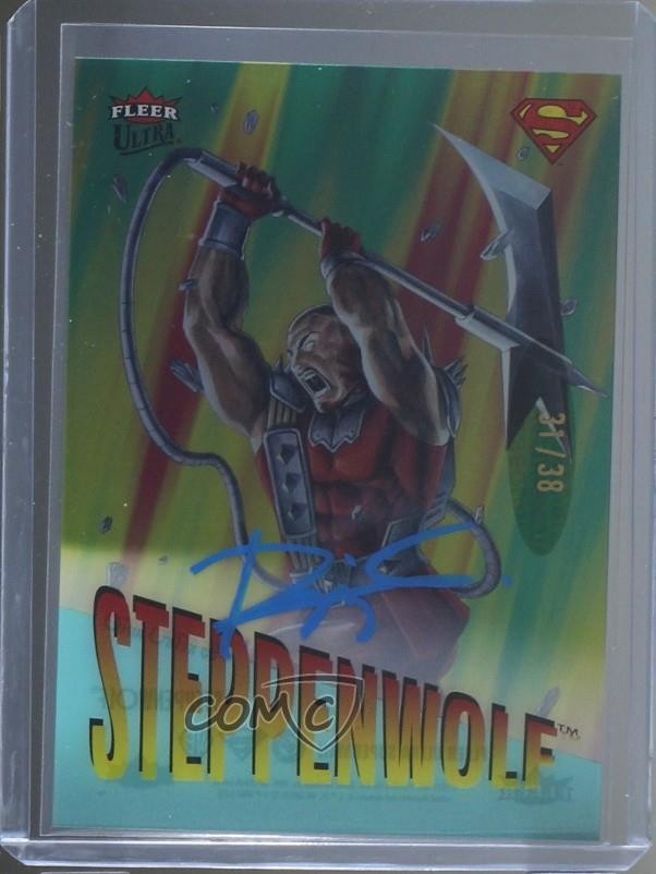 2026 Fleer Ultra Superman '95 Retro 31/38 Steppenwolf Peejay Catacutan Auto 02ro