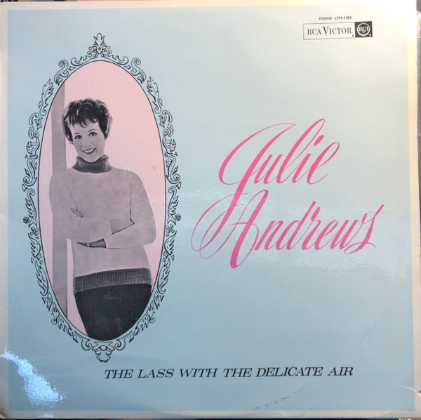 Julie Andrews - The Lass With The Delicate Air 1966 LP, Album, Mono, RE RCA Vict