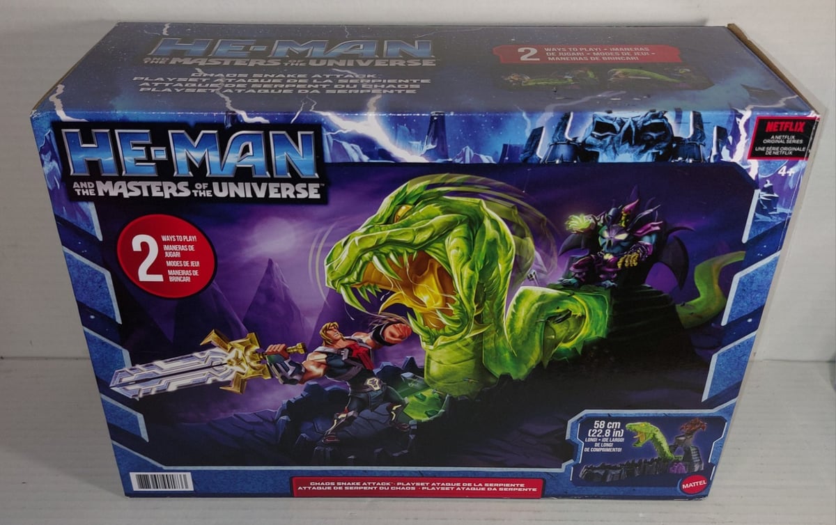 He-Man e i Maestri dell'Universo - Chaos Snake Attack Playset NUOVO