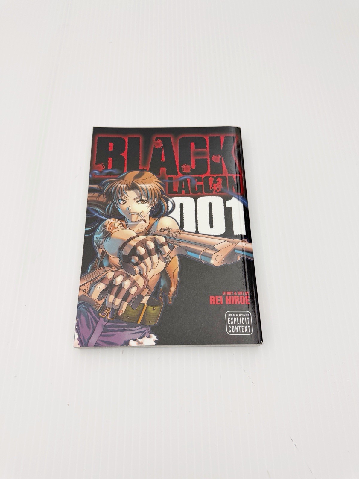 Black Lagoon Volume 1 Anime Copertinabile Manga Libro Hiroe Rei