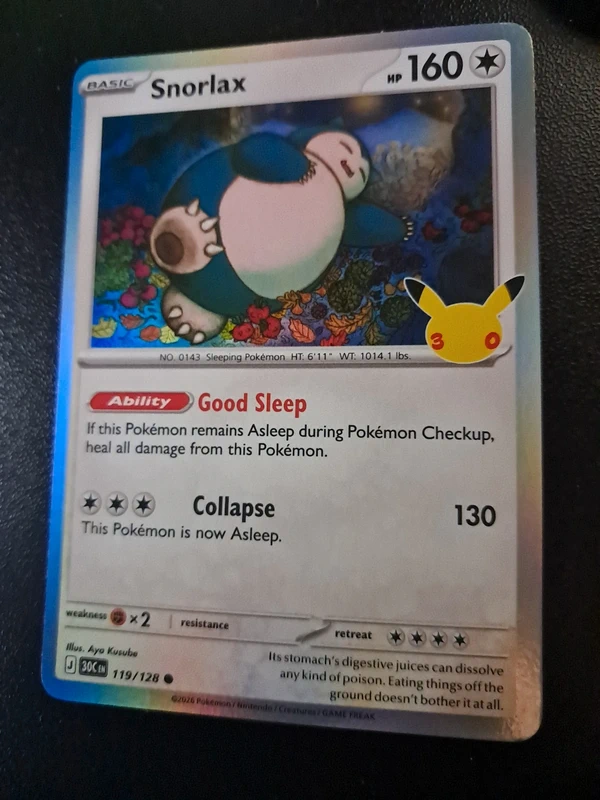 Snorlax  30th celebration   119