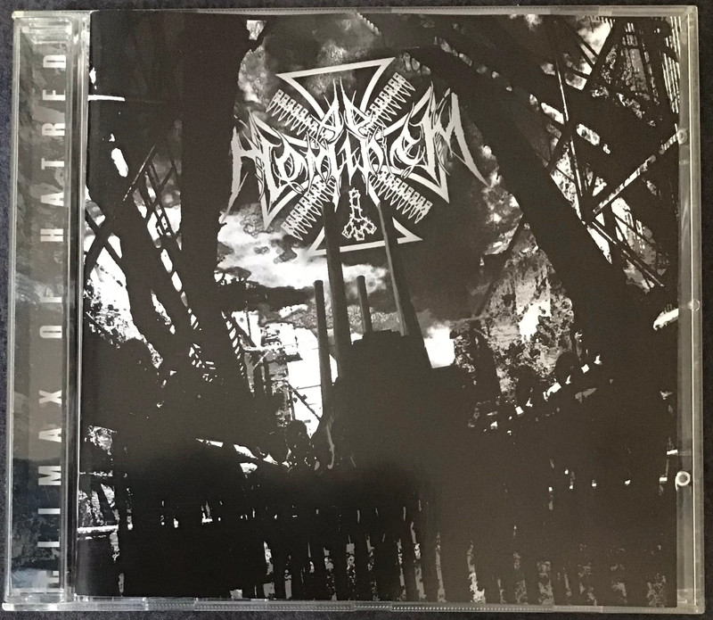 Ad hominem Cd climax of hatred black metal 2005