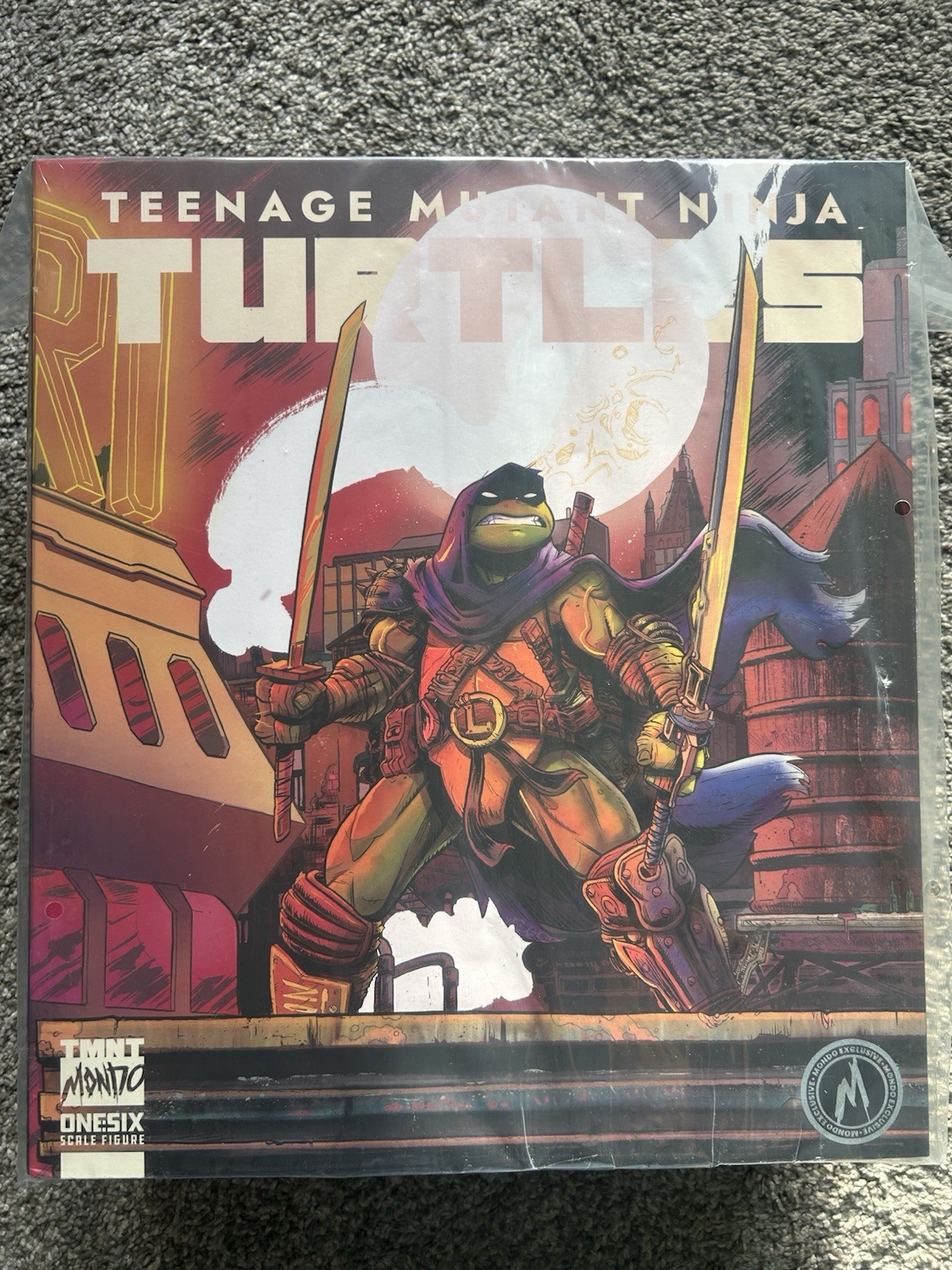 LEONARDO Mondo Timed Edition FIGURA SCALA 1/6 Teenage Mutant Ninja Turtles TMNT