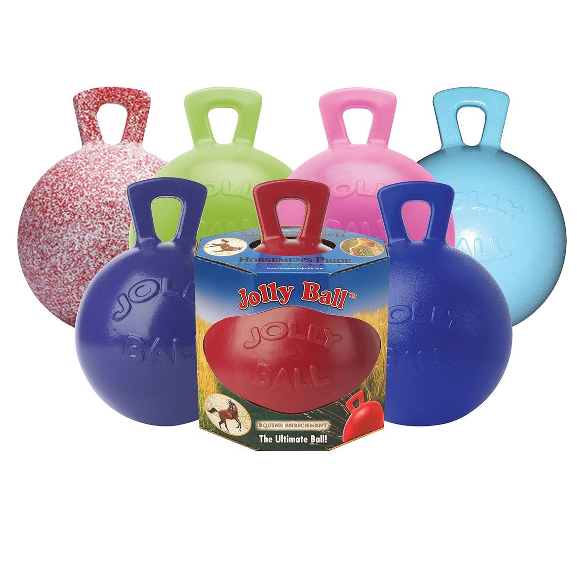 Jolly Ball - Parfum Pomme Verte, 25,4 cm - dégonfle dégonfle - Jouets Chiens 410