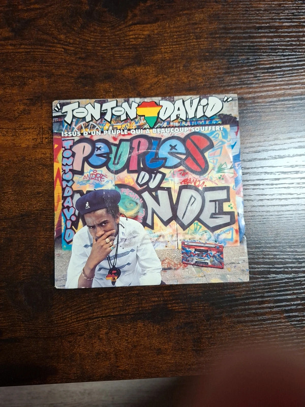 Vinyle 45 tours Tonton David - peuples du monde (1990)