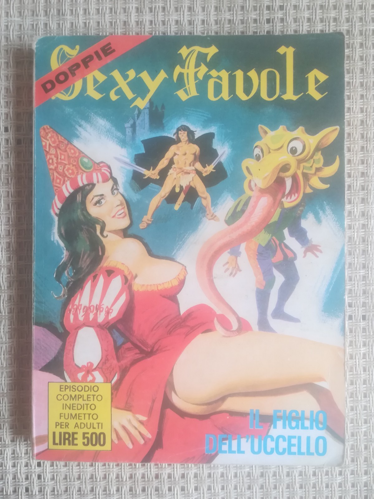 SEXY FAVOLE DOPPIE "IL FIGLIO DELL'UCCELLO" Anno III n. 22 GEIS 1975