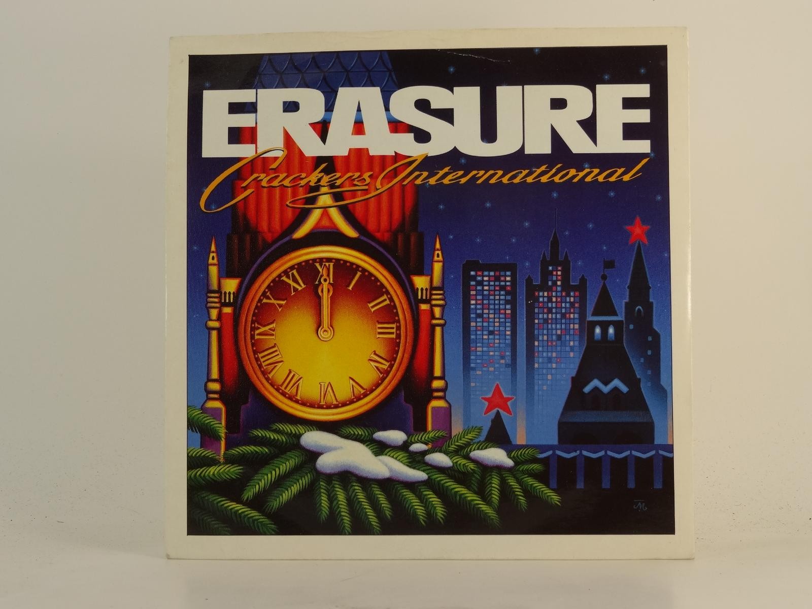 ERASURE CRACKERS INTERNATIONAL (2) (78) 4 Track 7" Single plus Picture Sleeve MU