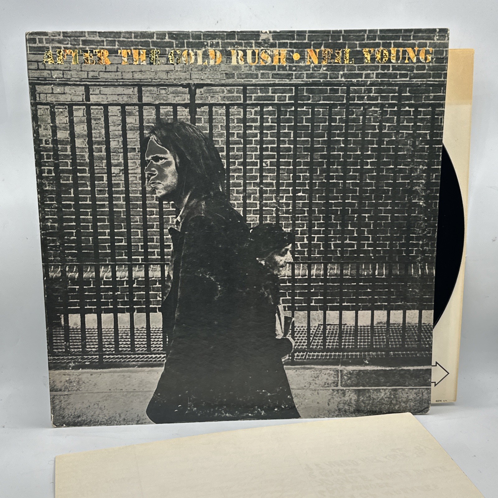 Neil Young - After The Gold Rush 1970 US 1st Press Lyrics (NM) Ultrasonic Clean