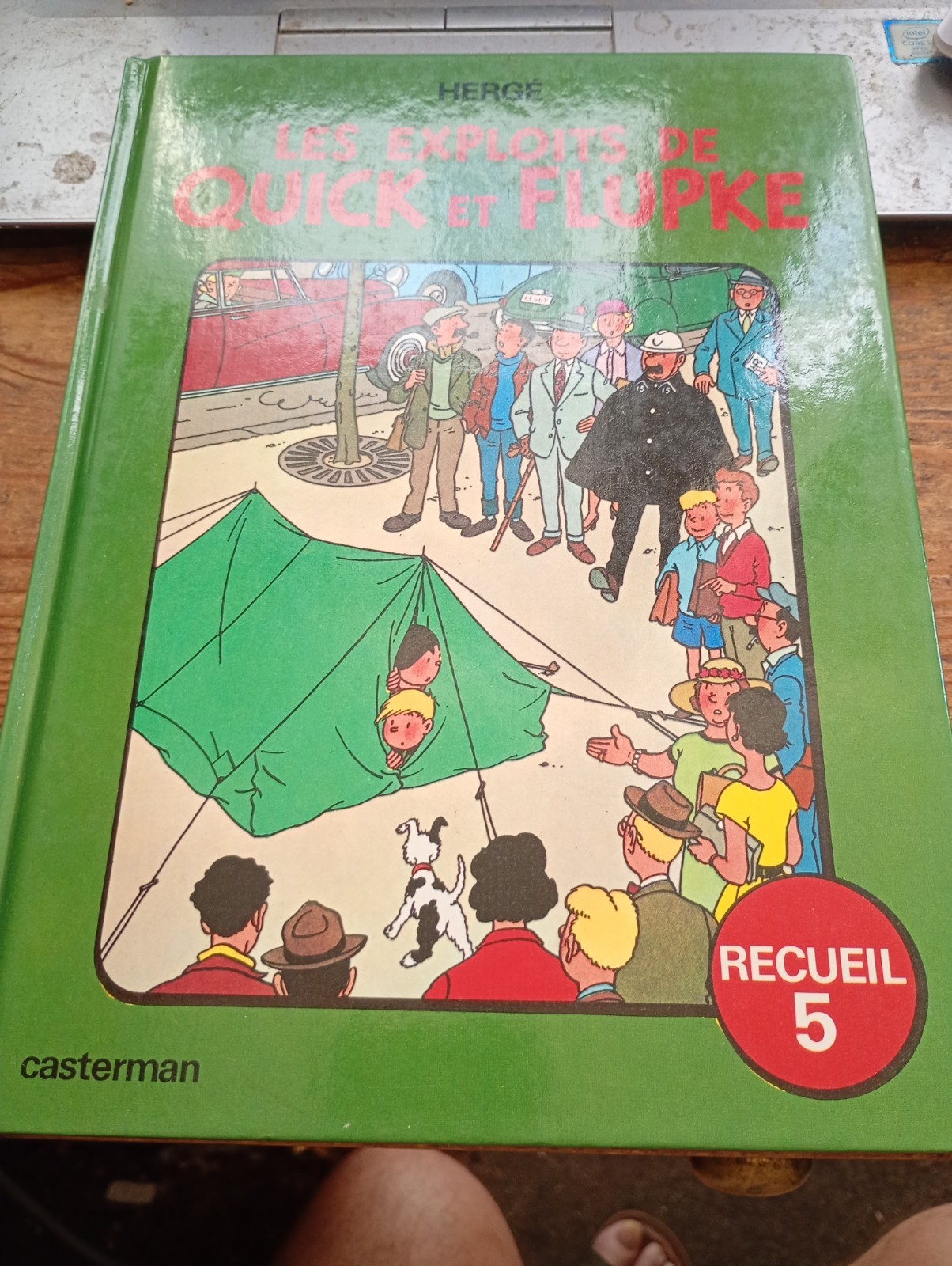 Les exploits de QUICK et FLUPKE T 5 HERGE casterman 1977