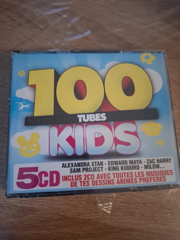 5 cd neuf 100 tubes kids alexandra stan Edwards maya zac harry sam project