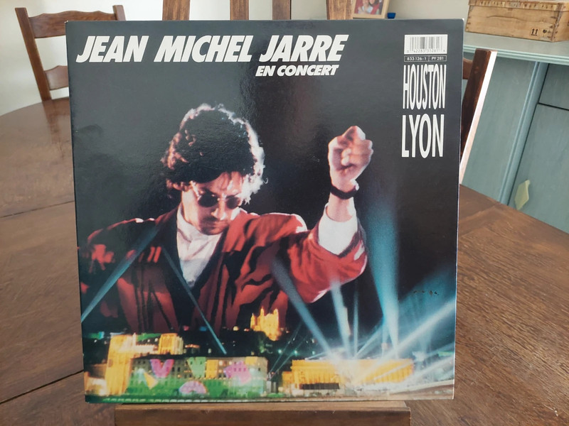 Disque 33 tours jean Michel JARRE concert Lyon
