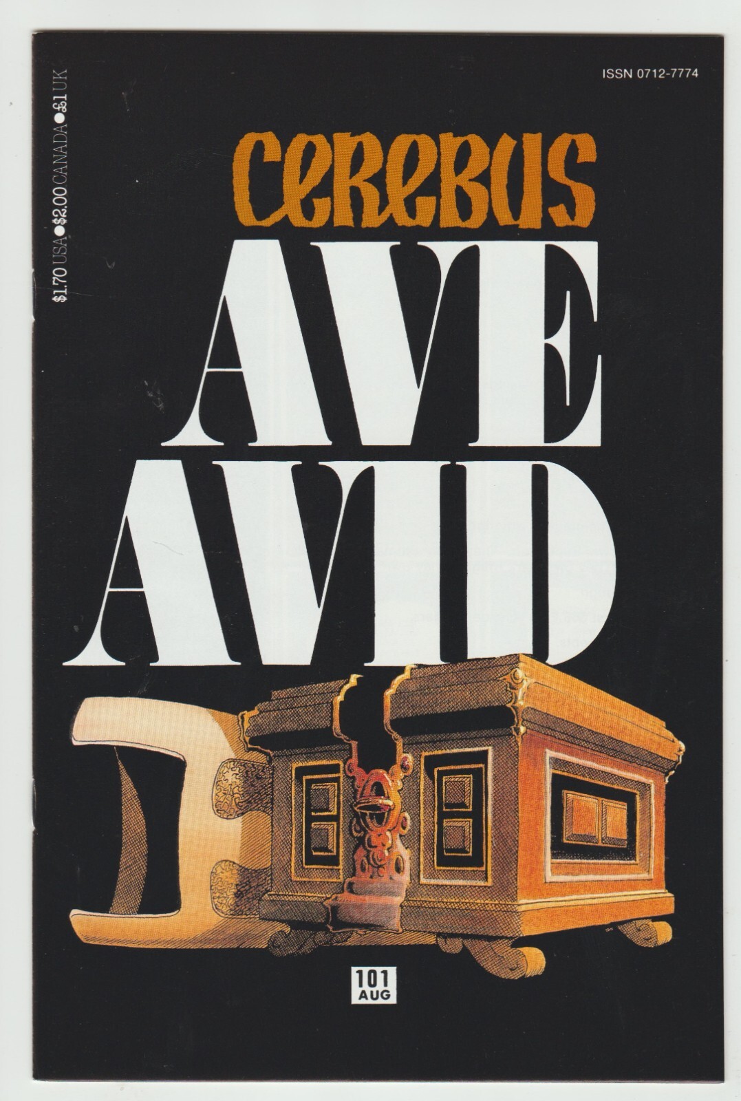 Cerebus The Aardvark #101 Comic 1987 Aardvark-Vanaheim