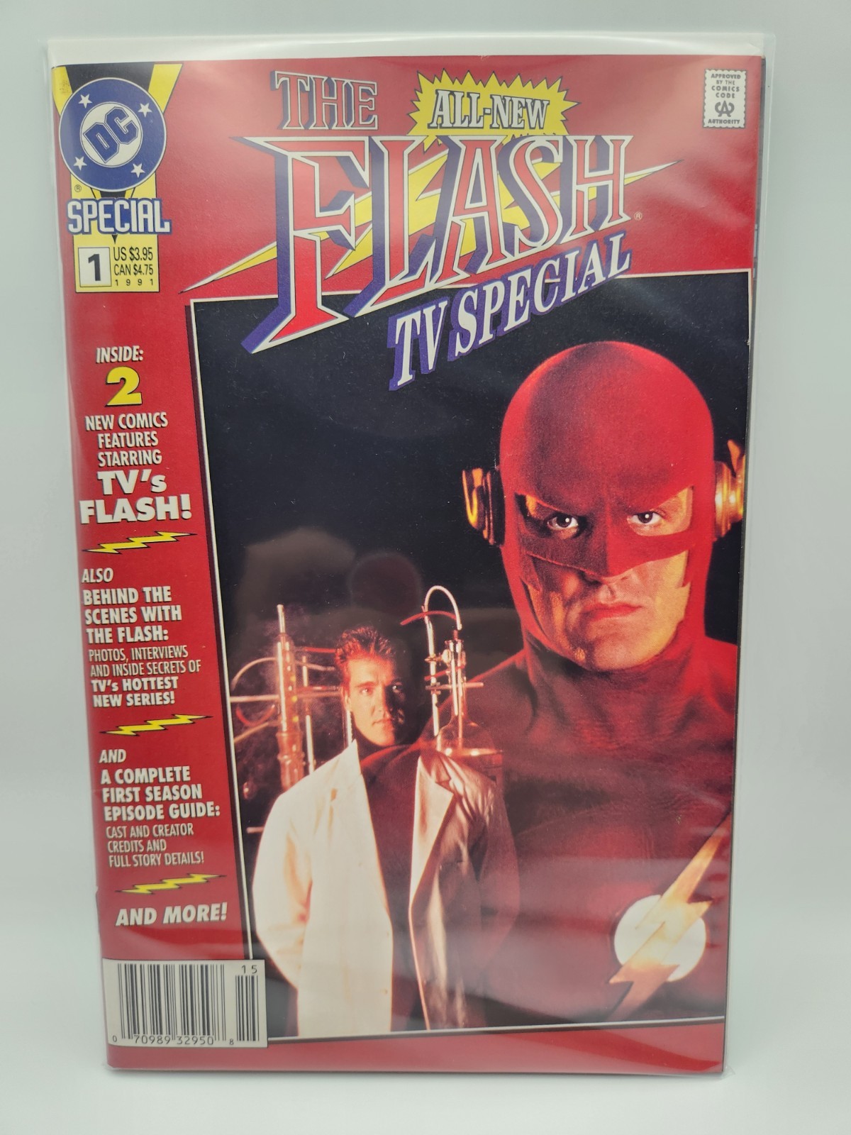 NUOVO FLASH TV SPECIAL #1 (1991) DC COMICS FORMATO GIGANTE!   EDICOLA!