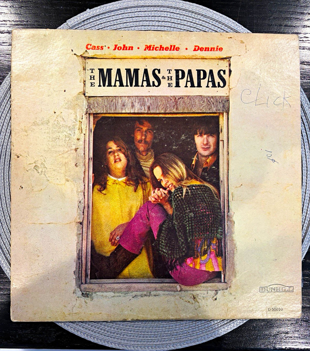 The Mamas & The Papas Dunhill D-50010 12" Black Vinyl LP first pressing 
