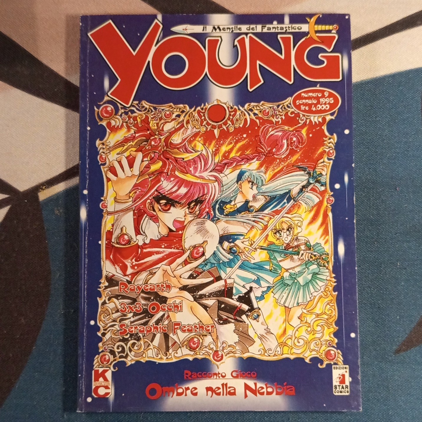 Edizioni Star Comics Young n.9 1995 Ombre nella Nebbia racconto gioco