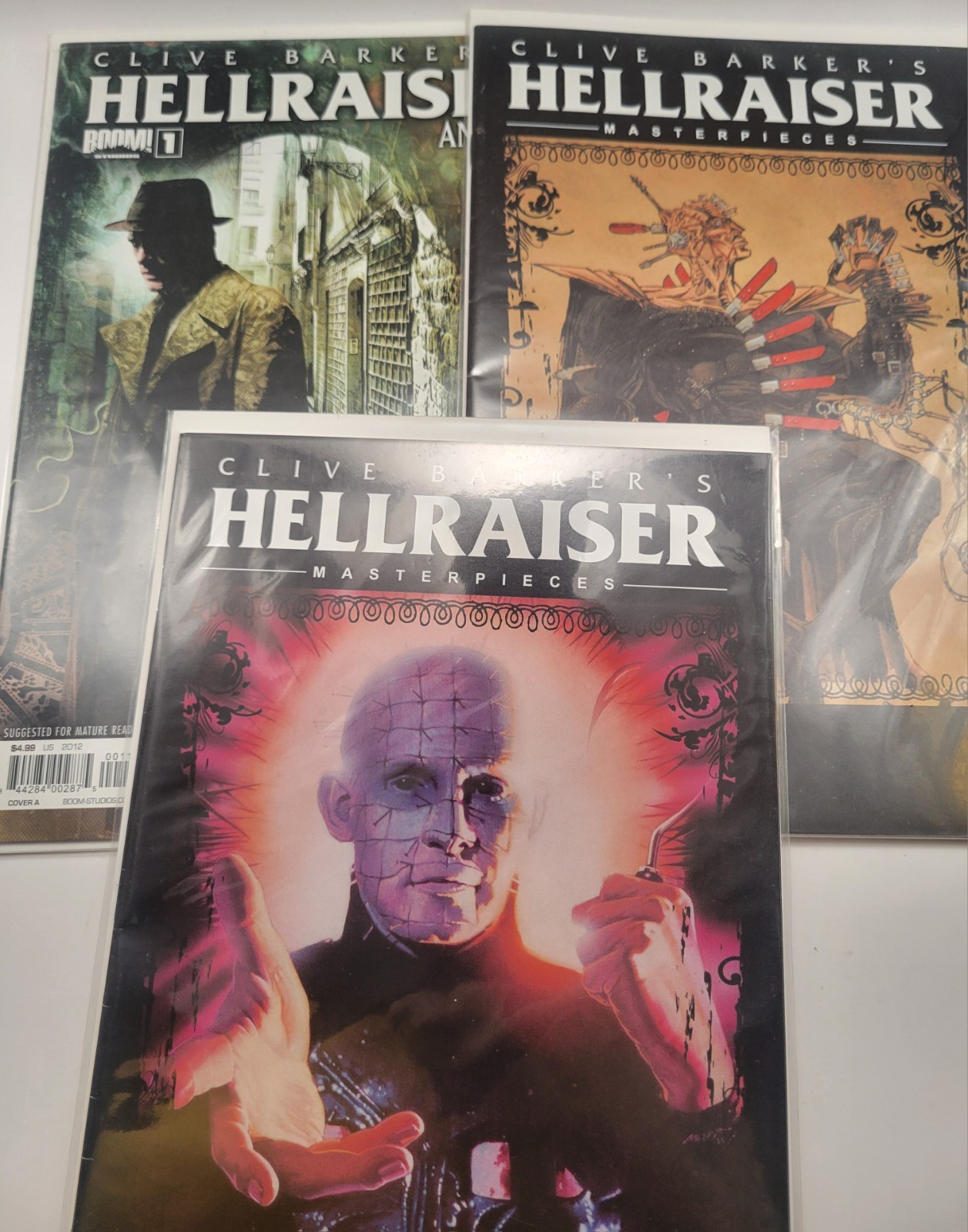 Lotto misto fumetti Clive Barker's Hellraiser (3 libri) Boom Comics