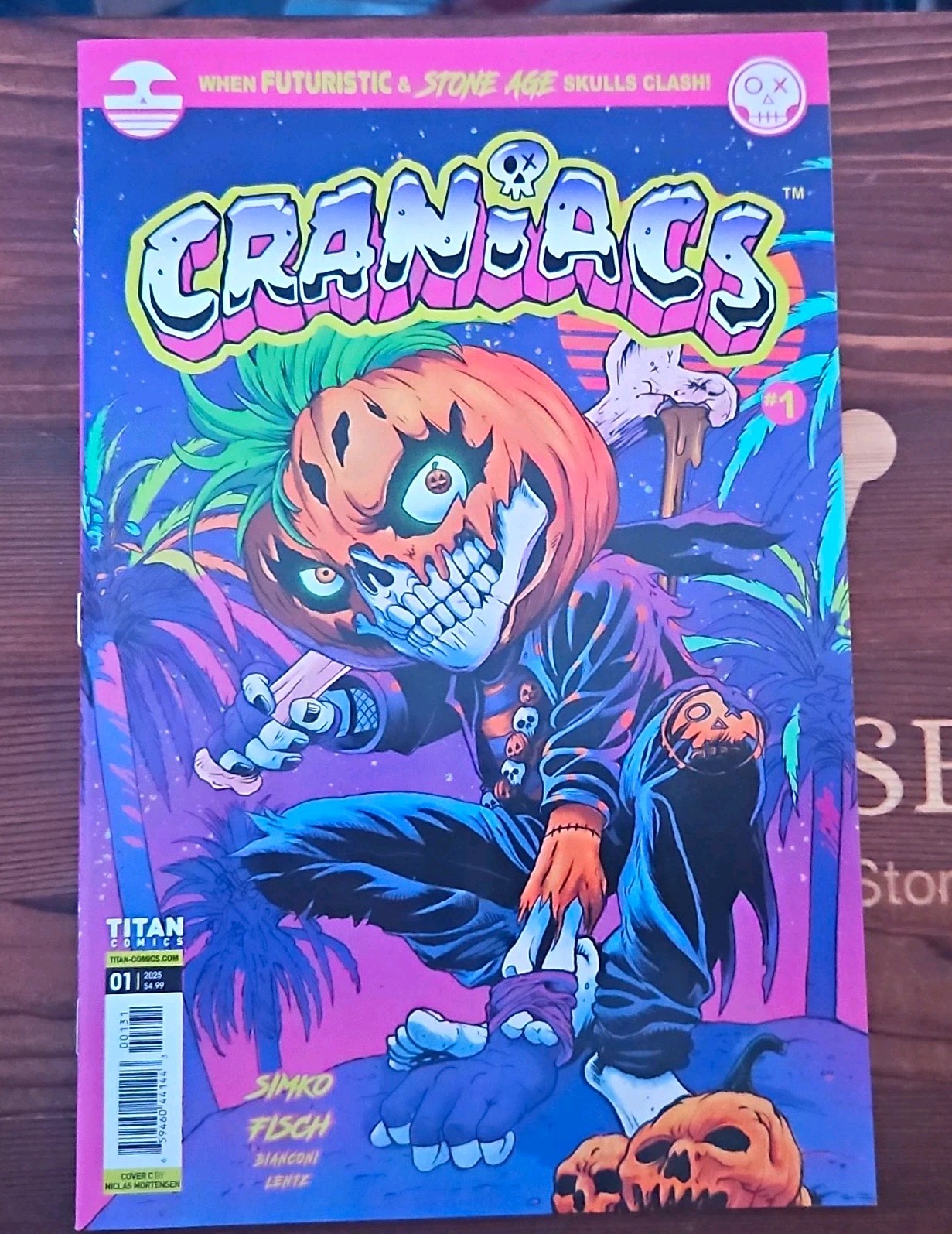 GranDads #1 Titan Comics 2025 Simko/Fisch/Bianconi/Lentz Mortensen Cover