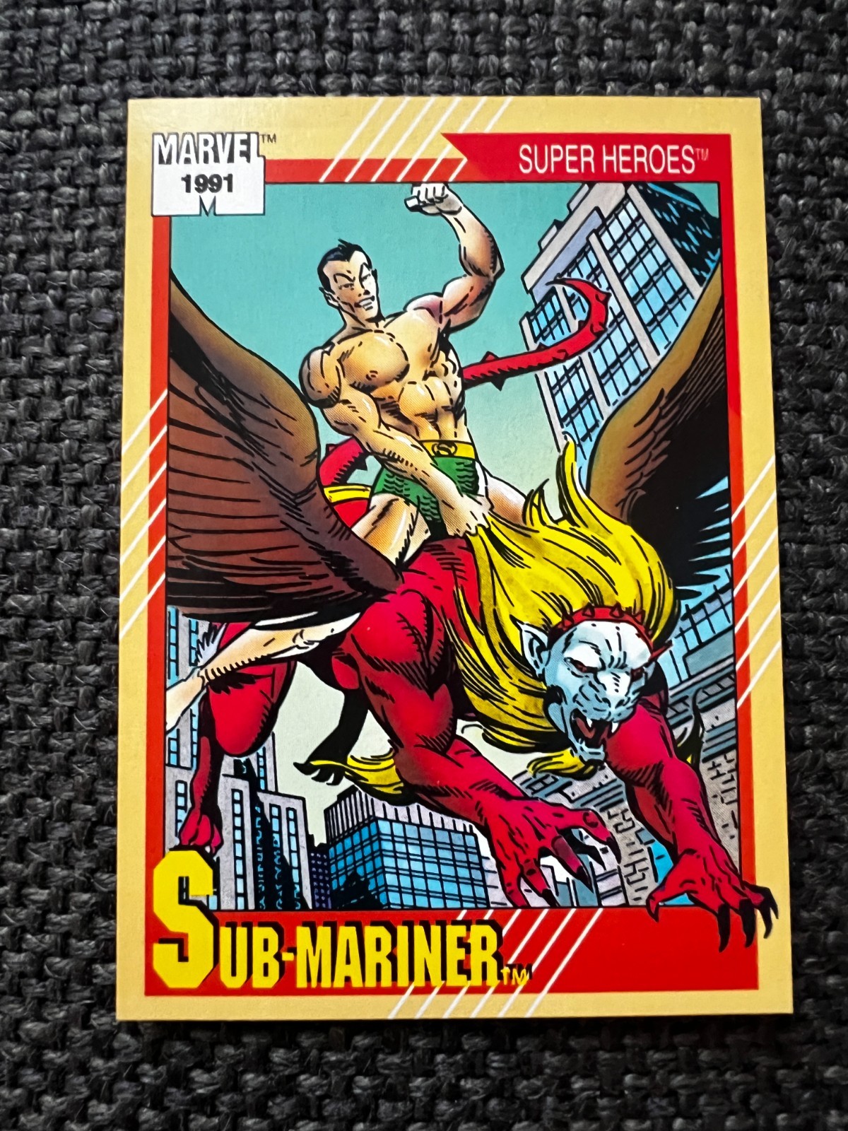MARVEL UNIVERSE CARD SERIE 2 - 1991 - IMPEL / SUB-MARINER #6