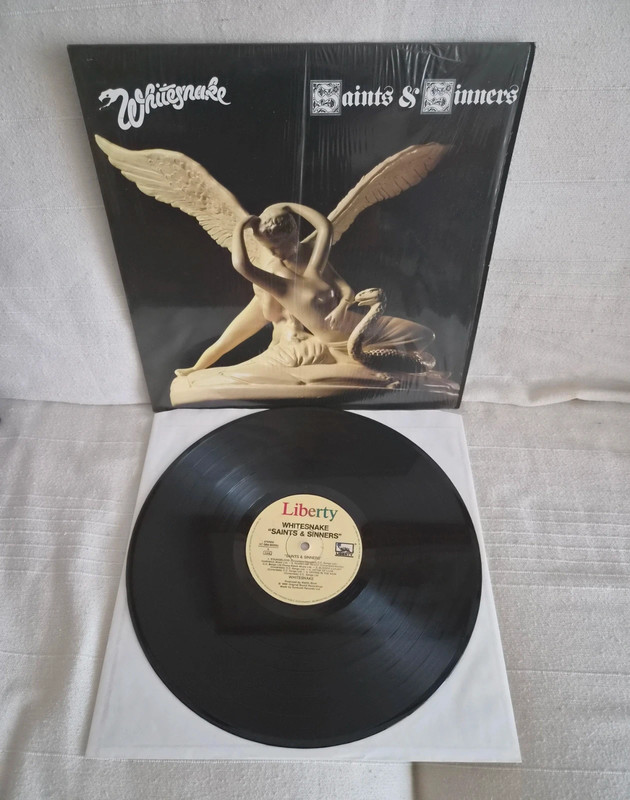 Whitesnake - Saints & sinners LP 1982 Italy