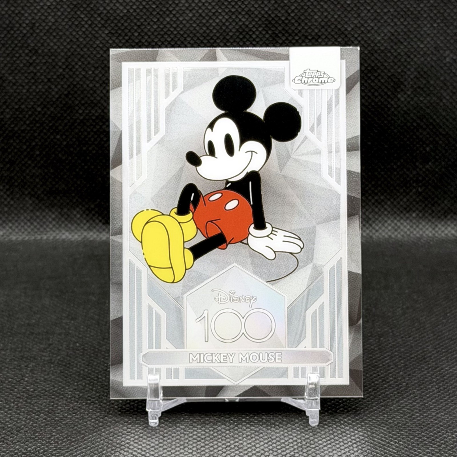 2023 Topps Chrome Disney 100 TOPOLINO & MINNIE MOUSE #1 #23 Base Portaits SP