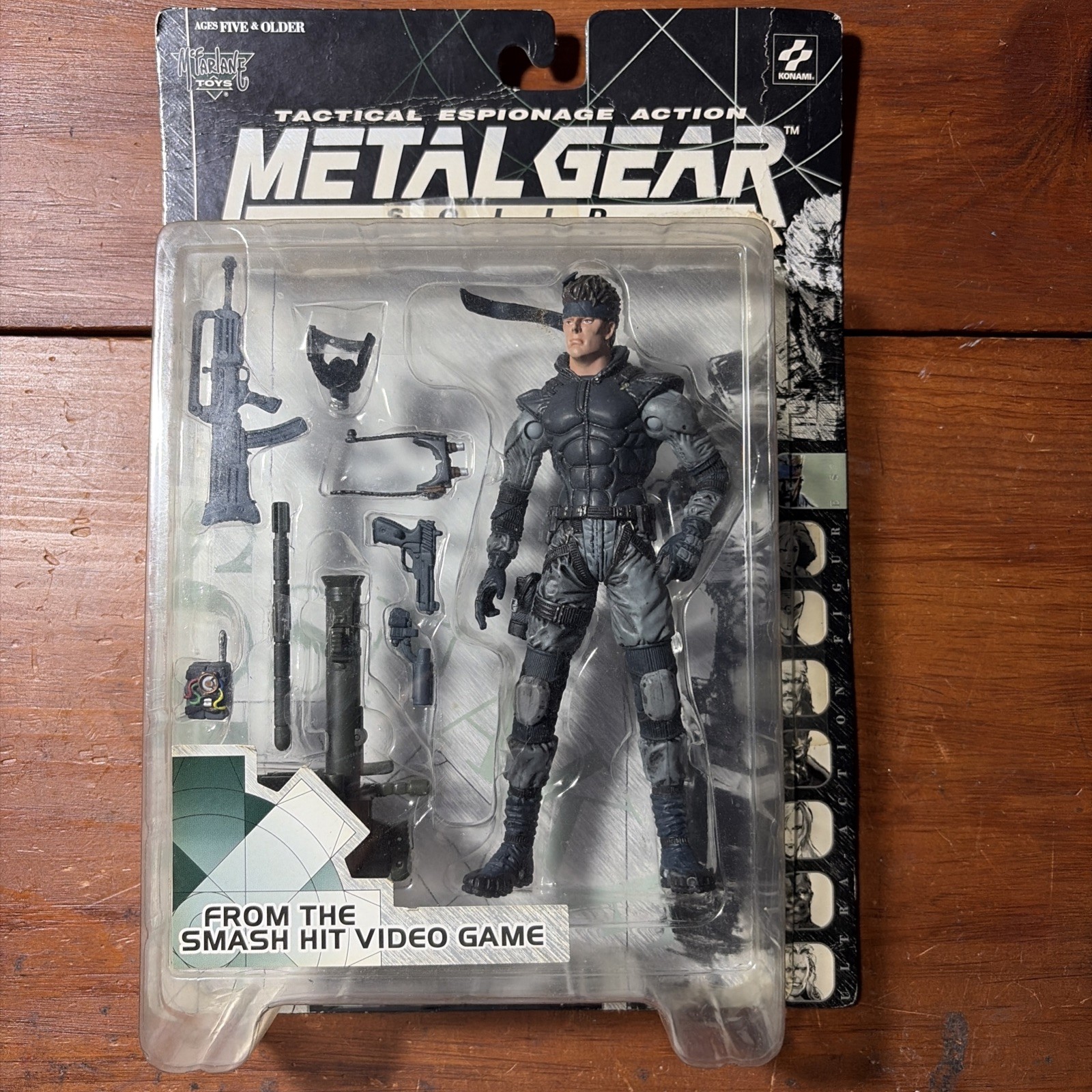 Metal Gear Solid Modellino Spionaggio Tattico Azione Solid Snake
