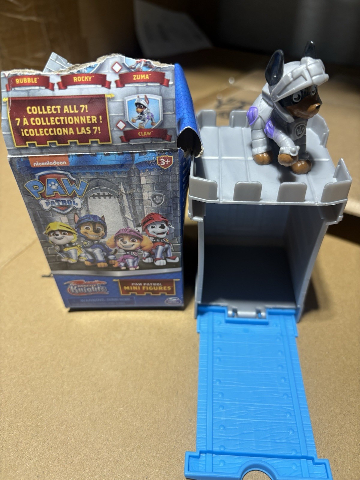 Paw Patrol Rescue Knights Castle Mini  Claw Rare