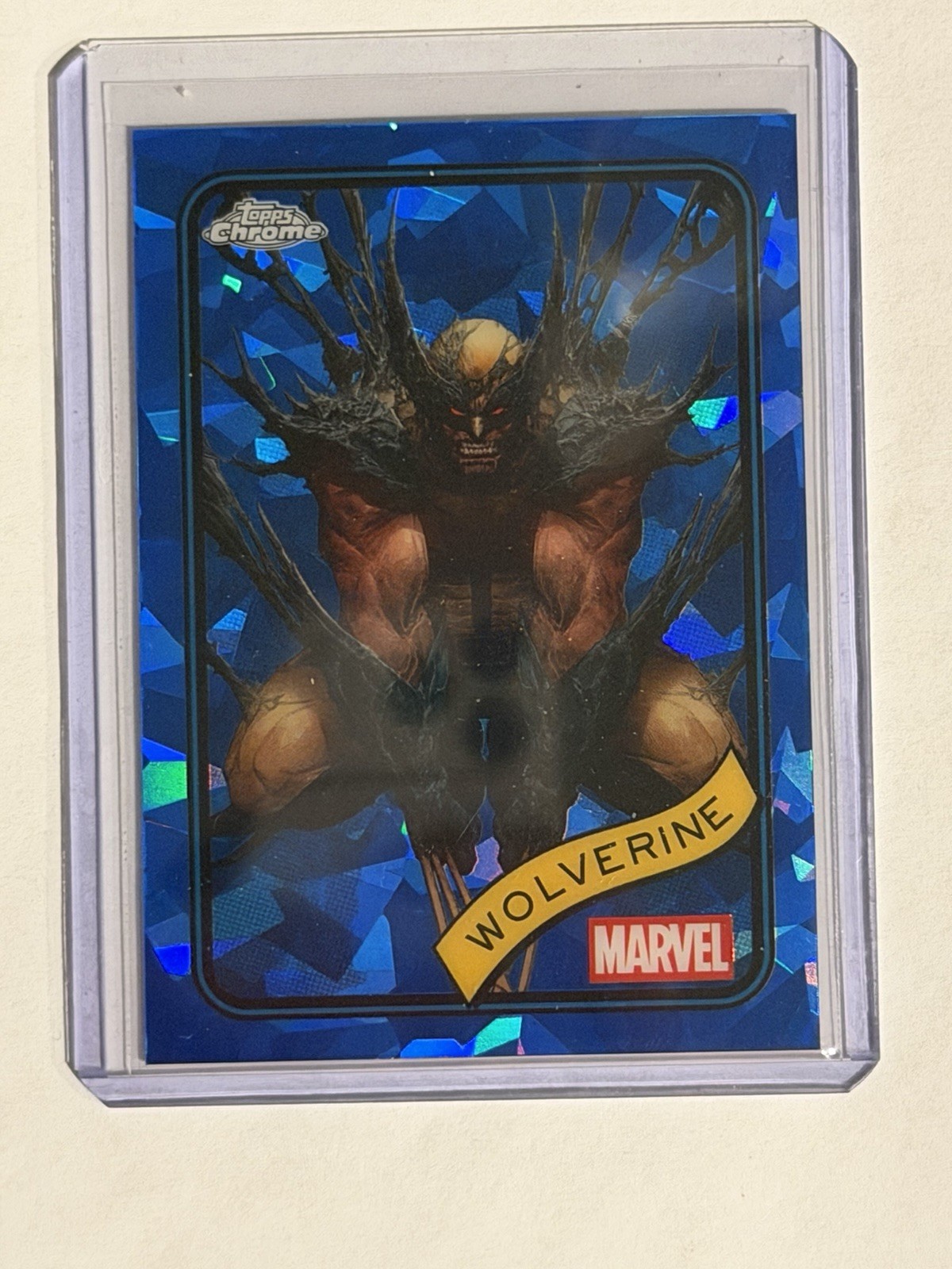 2025 Topps Chrome Marvel Sapphire Edition Wolverine #103