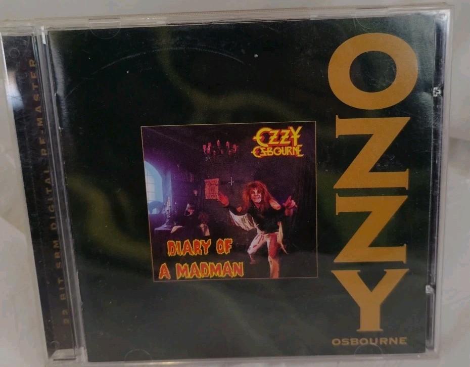 Diary of a Madman by Ozzy Osbourne (CD, Aug-1995, Epic) Heavy Metal Tested🤘🤘🤘