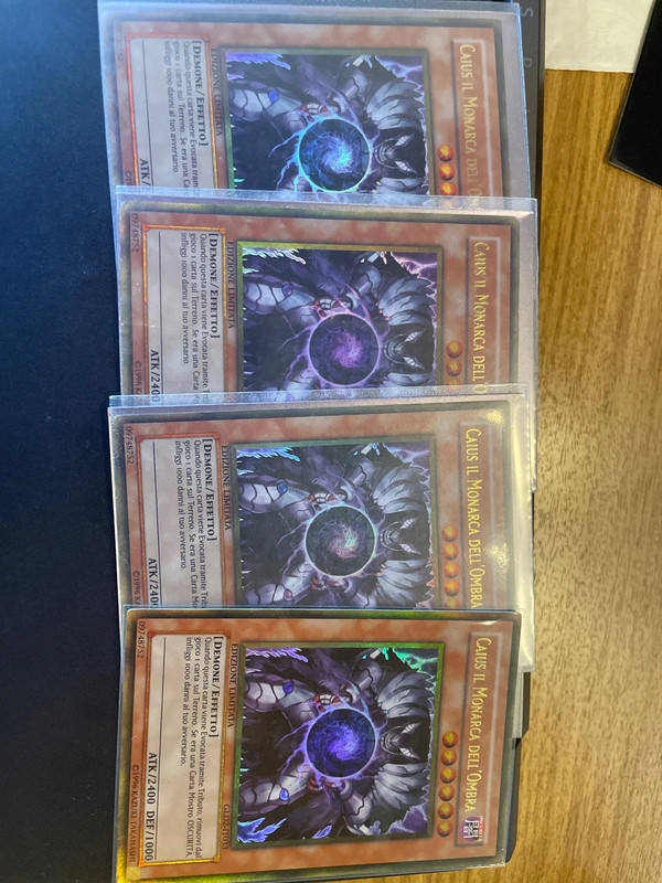 4x Caius il monarca dell’ombra GLD2